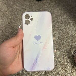 Cute purple case for iPhone 11